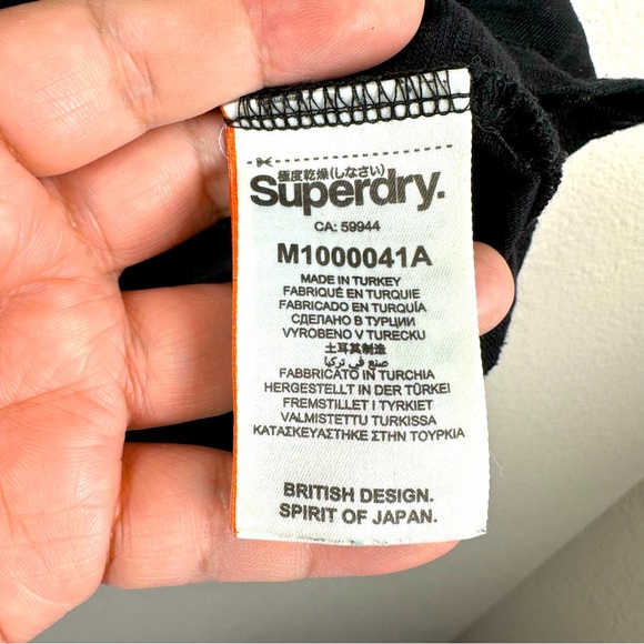 Superdry 100% Cotton T-Shirt Medium EUC - Picture 6 of 8